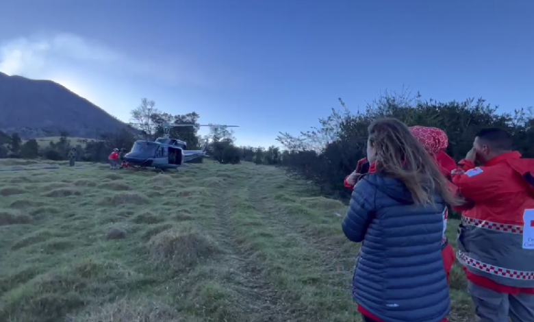 Rescatan a turista española que cayó en cañón cerca del Volcán Turrialba