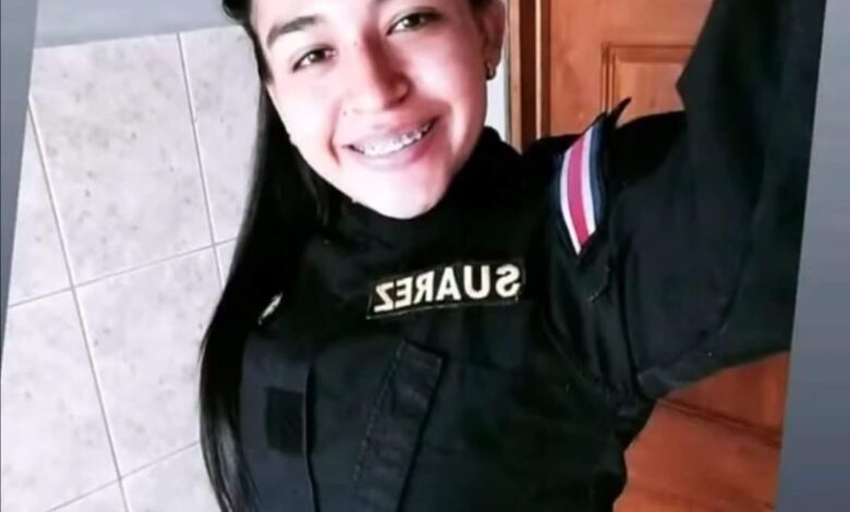 Kimberly Suarez mujer policia