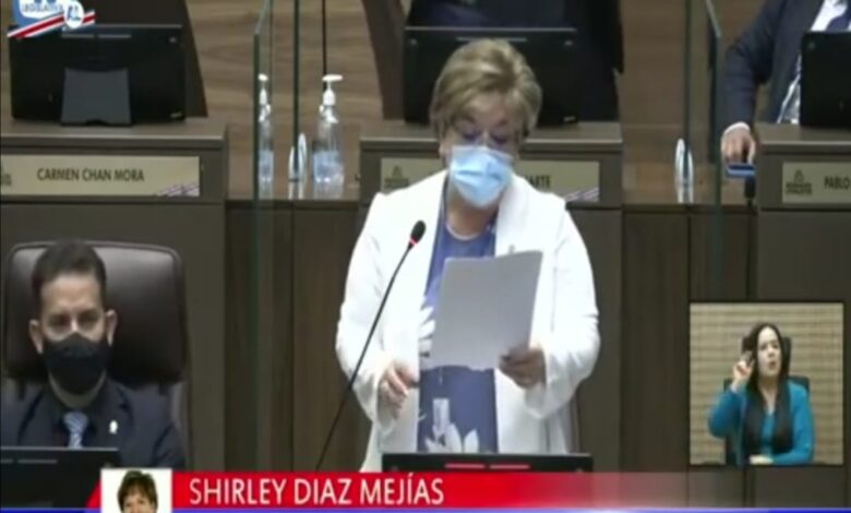 Diputada Shirley Díaz