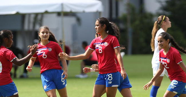 Selección Nacional sub-17 femenina cerró con nota positiva fogueos ante Panamá