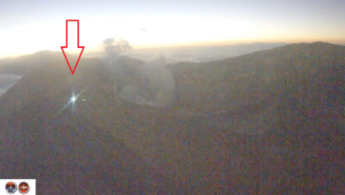 Confirman ingreso ilegal de turistas al volcán Turrialba antes de erupción