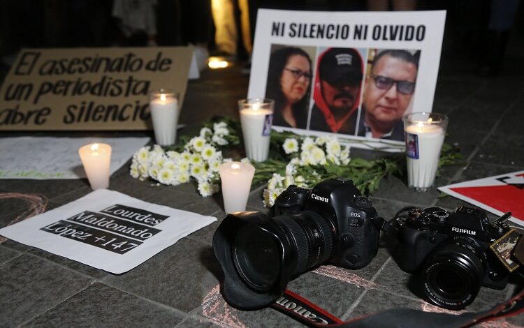 Tres periodistas asesinados en México en lo que va de 2022