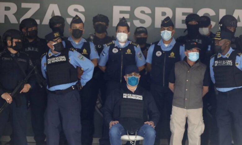 Expresidente de Honduras preso un mes y a la espera de una posible extradición