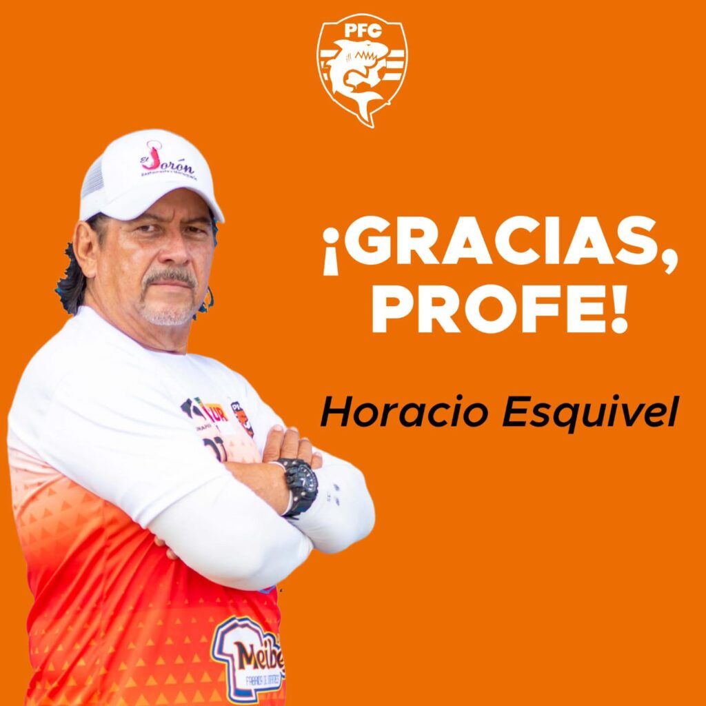 Horacio Esquivel fuera del Puntarenas F.C.