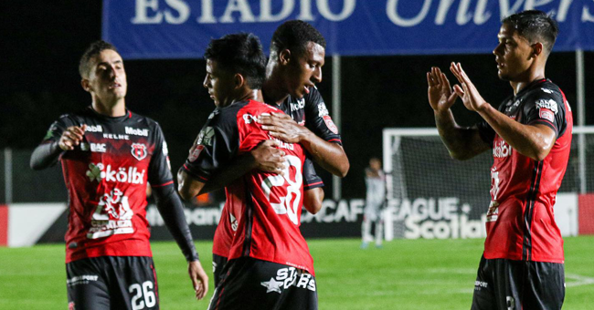 Alajuelense clasifica tranquilamente en la Liga Concacaf ALI 1x6 LDA