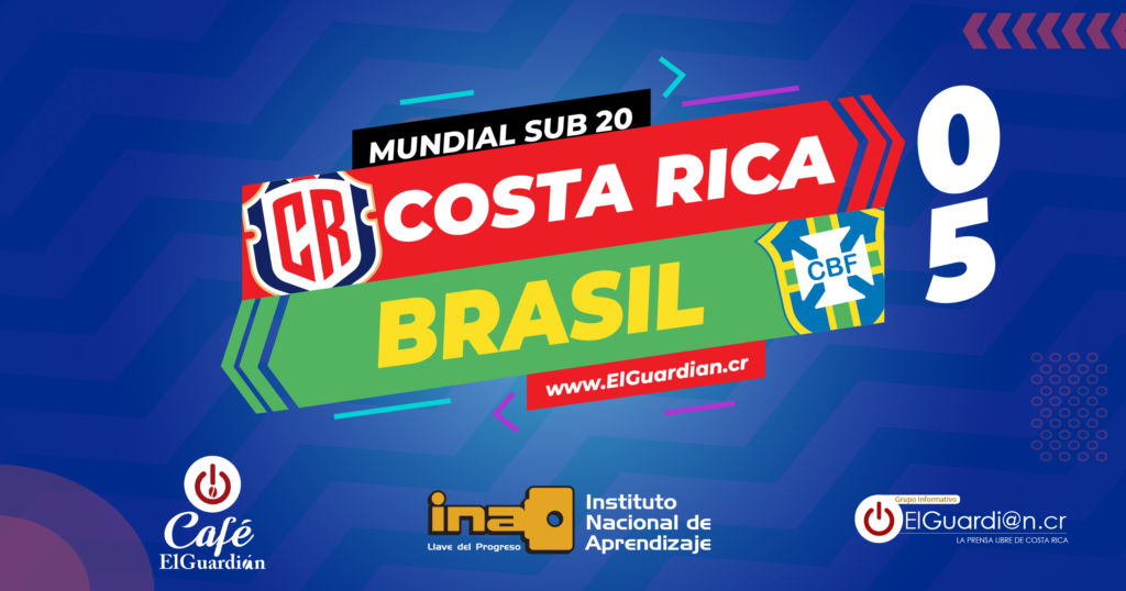 Brasil golea a la Sele y casi la condena al último lugar de su Mundial Sub 20