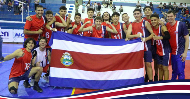 Costa Rica tricampeona del Voleibol centroamericano Sub 19