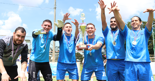 AD Homeless se coronó campeón del fútbol social 2022. Foto: Cortesía