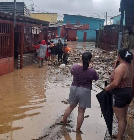 CNE atendió 191 incidentes por inundaciones