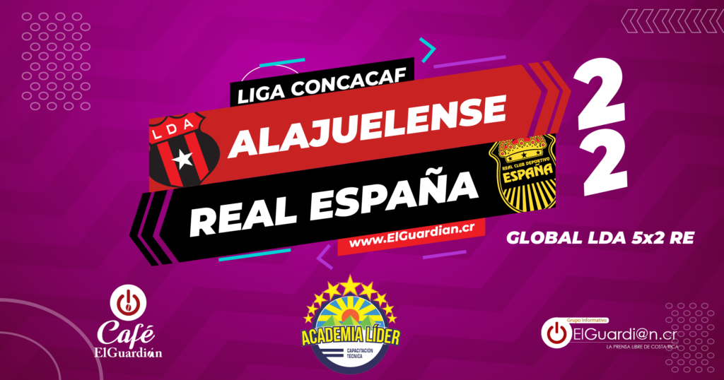 Alajuelense eliminó al Real España 5x2 y llega a la final de Liga Concacaf