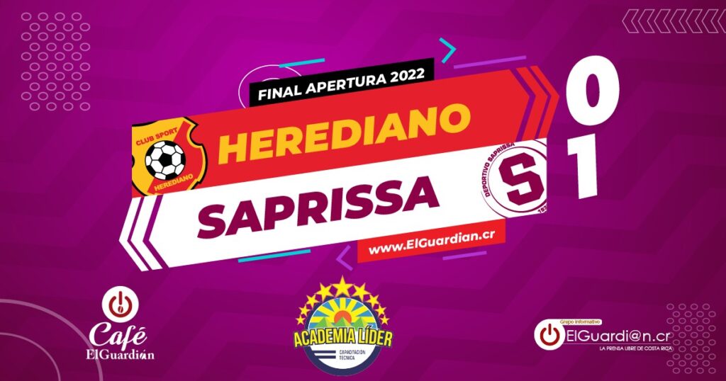Herediano 0x1 Saprissa: Adiós invicto, hola Gran Final