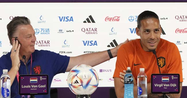 Van Gaal insiste en posibilidad de que Países Bajos gane Copa Mundial
