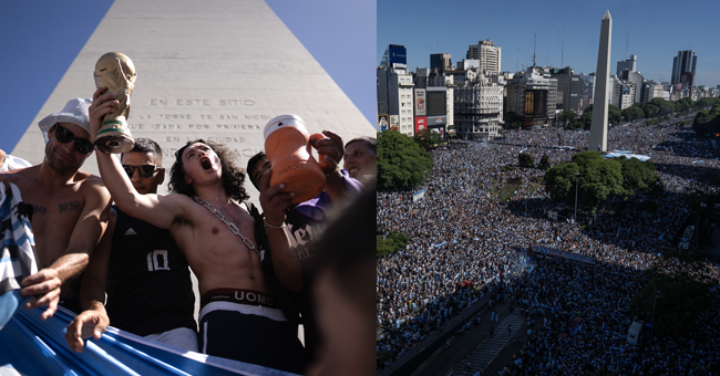 Argentina, la locura de la celebración de la Copa, con final de película
