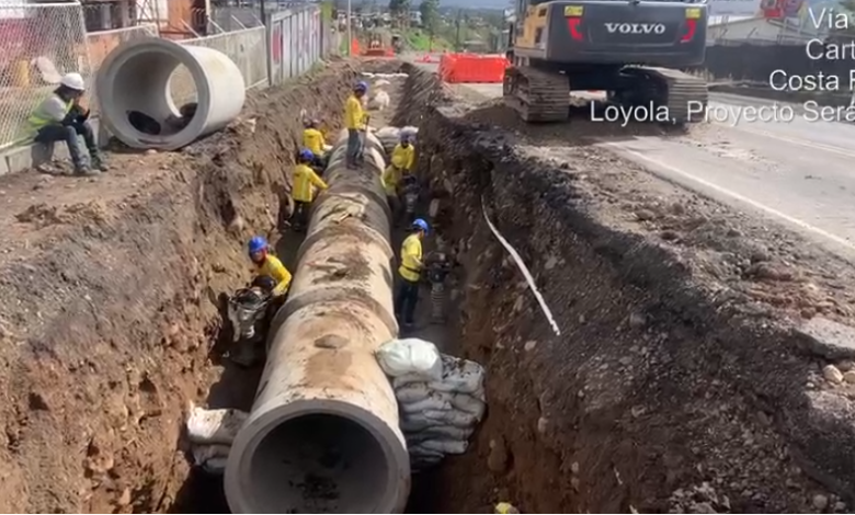 Cartago: Cierre total en proyecto Loyola-Seráfico para realizar excavaciones