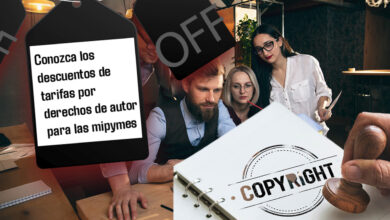 Conozca los descuentos de tarifas por derechos de autor para las mipymes