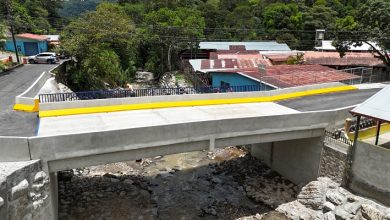 San Ignacio de Acosta estrena puente que facilitará el tránsito de más de 9.000 personas