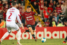 Golazo de Anthony Hernández salva a Alajuelense en el empate 1x1 ante Olimpia