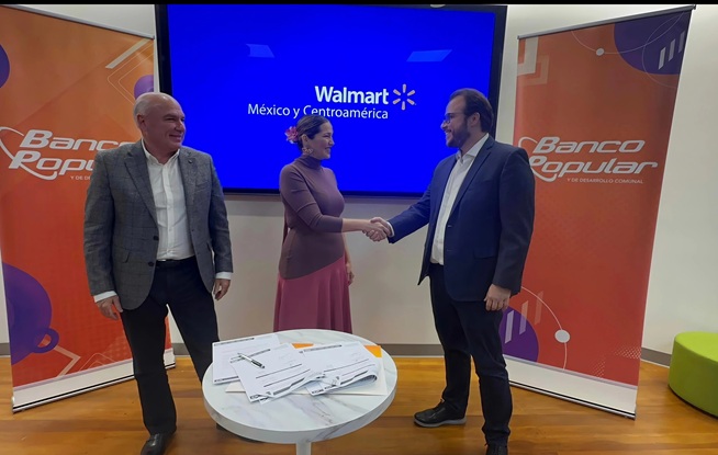 Clientes del Banco Popular podrán acceder a más servicios gracias a nueva alianza con Walmart