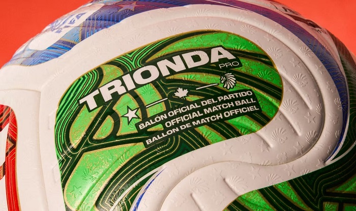 Trionda: el balón que rodará en el Mundial 2026