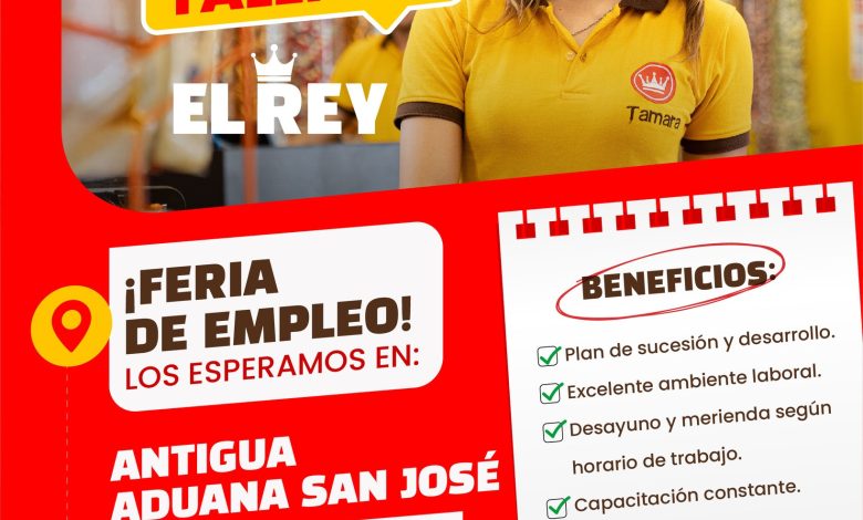 Almacenes El Rey anuncia feria de empleo con más de 300 plazas disponibles