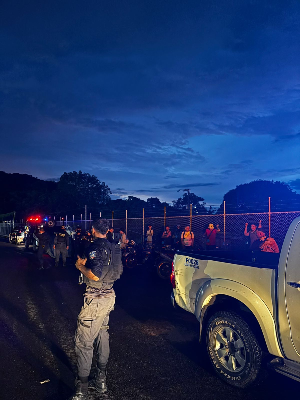 Autoridades decomisan ocho motocicletas con irregularidades en Caldera de Esparza