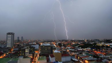 Semana eléctrica: más de 37 mil descargas atmosféricas iluminaron el cielo costarricense