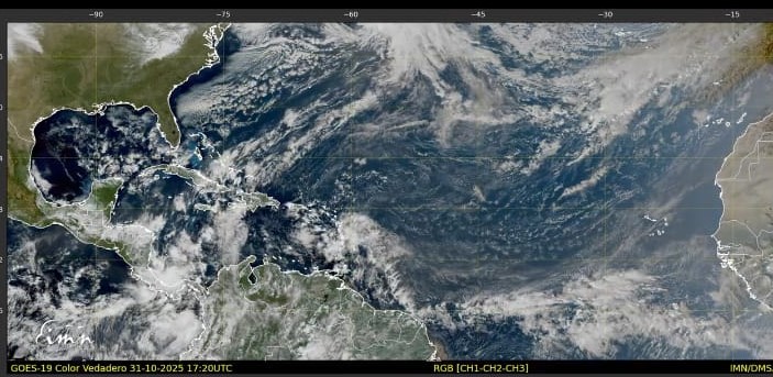 IMN advierte efectos del empuje frío #1 sobre Costa Rica este fin de semana