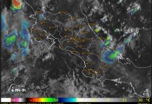 IMN alerta por fin de semana lluvioso en todo el país