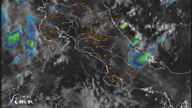 IMN alerta por fin de semana lluvioso en todo el país