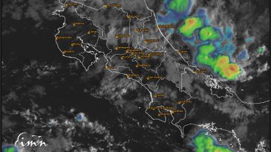 Tormenta tropical Melissa se mantiene en el Caribe sin afectar directamente a Costa Rica