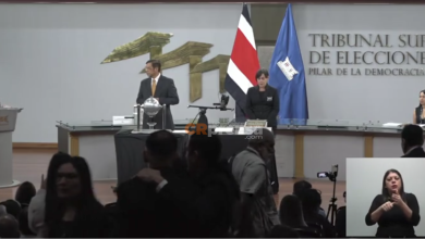 TSE define posiciones de los partidos políticos en las papeletas para las elecciones 2026