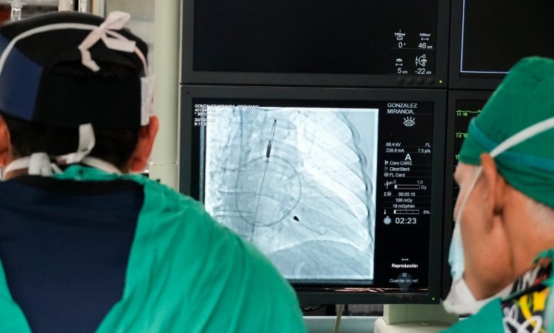 San Juan de Dios usa por primera vez dispositivo que salva función cardíaca