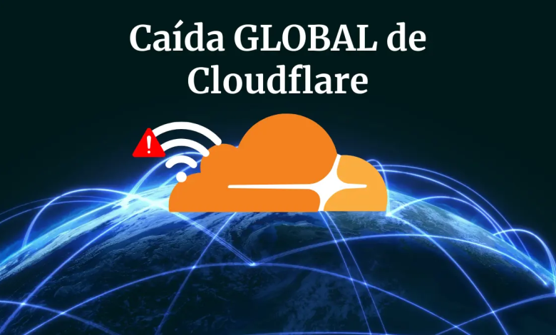 Caída masiva de Cloudflare afecta a X y ChatGPT tras fallo global en servidores