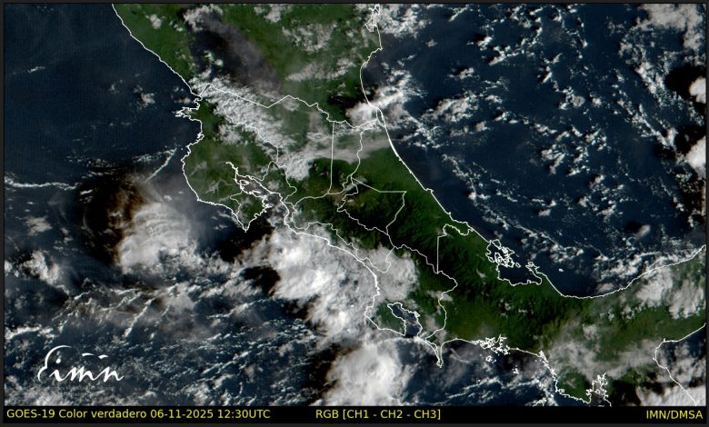 IMN: Cielo parcialmente nublado y ambiente cálido marcarán este jueves en el país