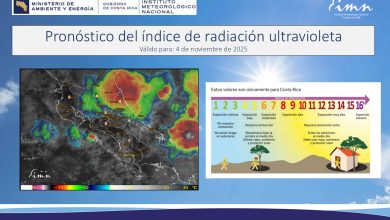 Onda tropical #43 provoca lluvias intensas en el Caribe y la Zona Norte