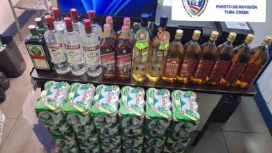 Fuerza Pública decomisa licor sin factura en Talamanca