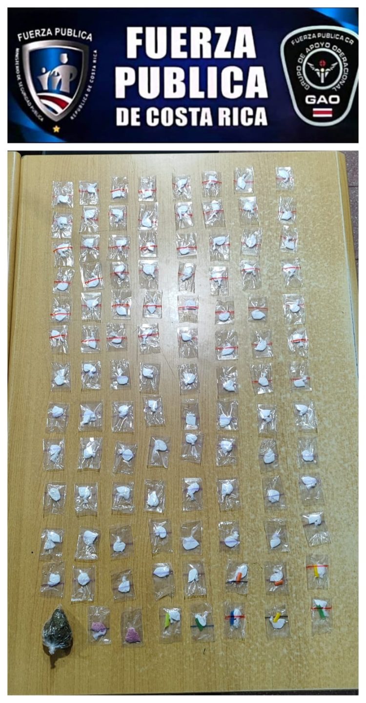 Operativo policial en Hatillo decomisó más de mil dosis de droga