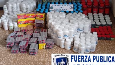 Fuerza Pública incauta 12.000 medicamentos y mercadería de contrabando