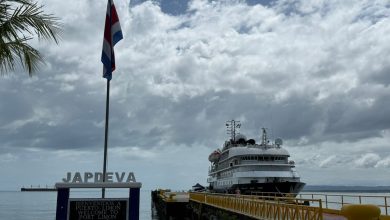 Megayate de lujo “Hebridean Sky” atrae turismo exclusivo al puerto de Limón