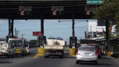 Demuelen viejo peaje: este lunes habrá cierres en la General Cañas