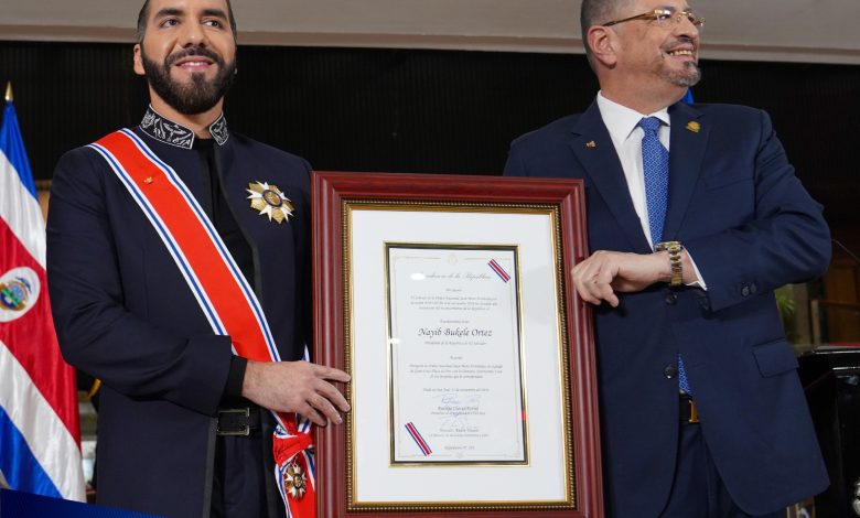 TSE analiza recurso para impedir visita de Bukele a Costa Rica