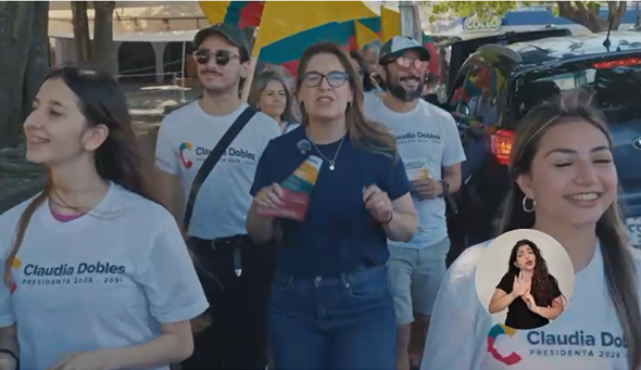 Claudia Dobles propone pensión y seguro en plataformas digitales