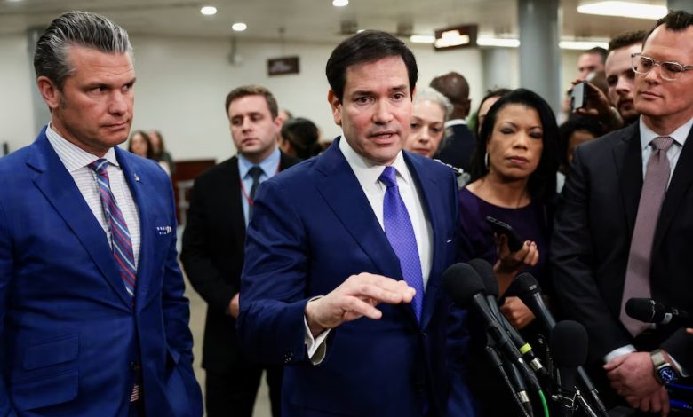 Marco Rubio expone plan de tres fases para transición en Venezuela