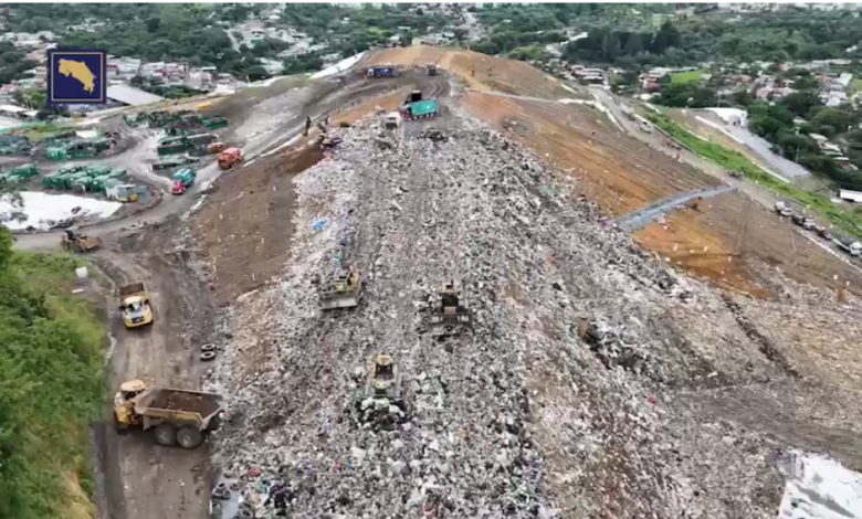 Costa Rica enfrenta un riesgo nacional por el cierre de rellenos sanitarios