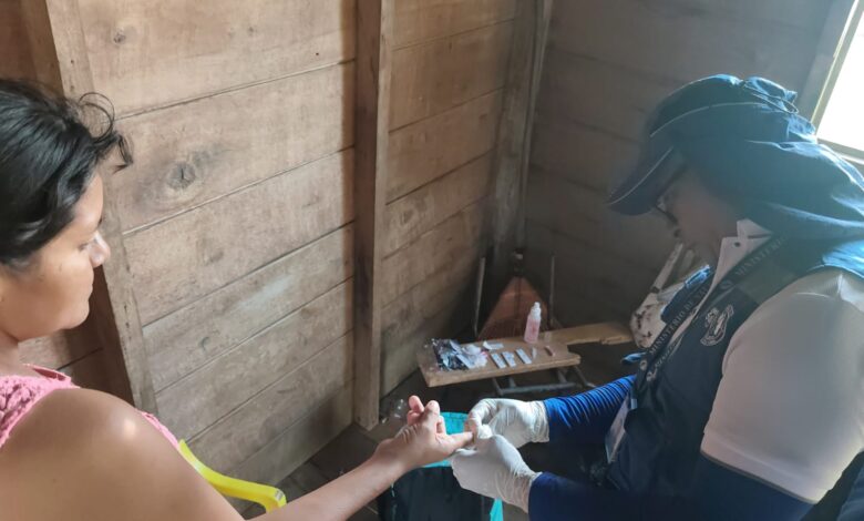 Más de 500 pruebas de malaria refuerzan la vigilancia en Los Chiles
