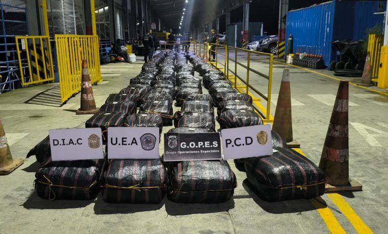 Operativo entre PCD y DEA frena cargamento de droga en Golfito