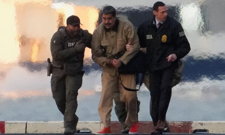 Nicolás Maduro llegó al tribunal federal de Nueva York para su primera comparecencia