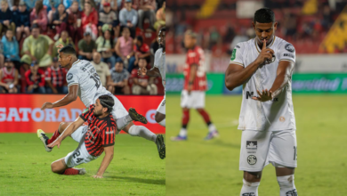 Sporting con un doblete de Josimar Méndez golpea al Alajuelense 1x2