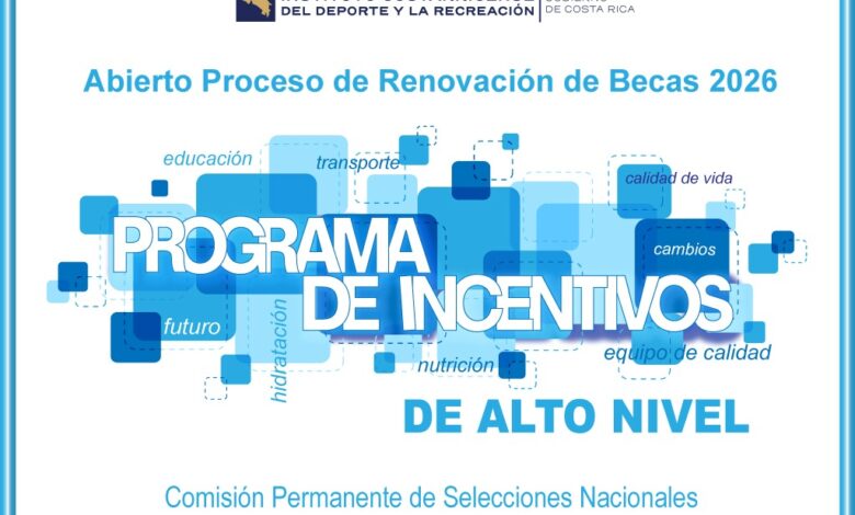 ICODER inicia proceso de renovación de becas deportivas para 2026
