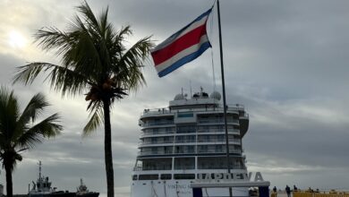 Puerto Limón recibe al crucero Viking Mars con más de 900 pasajeros